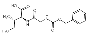 Z-Gly-Ile-OH structure