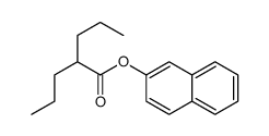 naphthalen-2-yl 2-propylpentanoate结构式