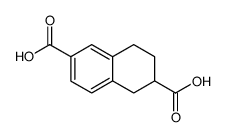 tetralin-2,6-dicarboxylic acid结构式