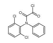 2-((2,6-dichlorophenyl)(phenyl)amino)-2-oxoacetyl chloride Structure