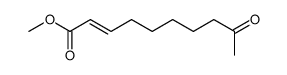 Decen-(2c+t)-on-(9)-saeure-(1)-methylester Structure