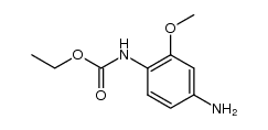 N-(2-methoxy-4-amino-benzen)-ethylcarbamate structure