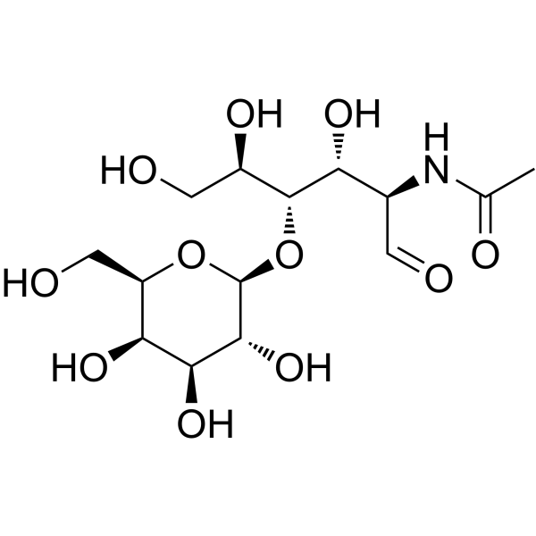 N -乙酰- D- 乳糖胺结构式