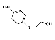 [1-(4-aminophenyl)azetidin-2-yl]methanol Structure