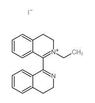 1-(3,4-dihydroisoquinolin-1-yl)-2-ethyl-3,4-dihydroisoquinoline结构式