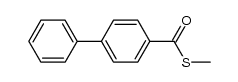 methyl 4-phenylthiobenzoate Structure