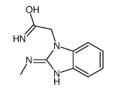 2-[2-(methylamino)benzimidazol-1-yl]acetamide Structure