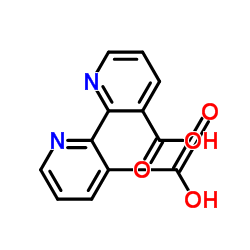 2,2'-联吡啶-3,3'-二羧酸结构式