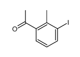1-(3-Iodo-2-methylphenyl)ethanone Structure