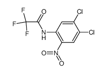 4,5-dichloro-2-nitrotrifluoroacetanilide Structure