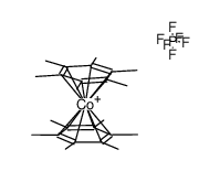 bis(hexamethylbenzene)cobalt(I) hexafluorophosphate结构式