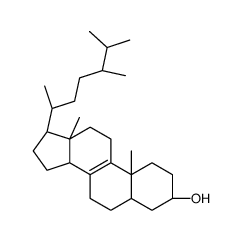 ergost-8-en-3-ol Structure