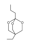 4-Ethyl-1-propyl-2,6,7-trioxabicyclo[2.2.2]octane结构式