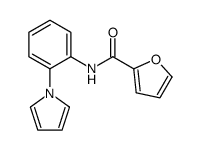 2-Furancarboxamide,N-[2-(1H-pyrrol-1-yl)phenyl]-(9CI) structure