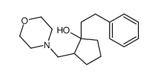 2-(morpholin-4-ylmethyl)-1-(2-phenylethyl)cyclopentan-1-ol Structure