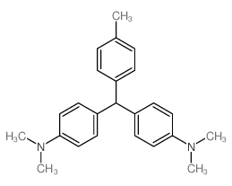 Benzenamine,4,4'-[(4-methylphenyl)methylene]bis[N,N-dimethyl-结构式