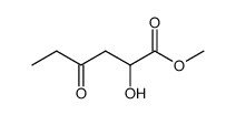 2-hydroxy-4-oxohexanoic acid methyl ester结构式