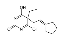 5-(2-Cyclopentylideneethyl)-5-ethylbarbituric acid picture