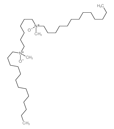 methyl-[6-(methyl-oxido-tridecyl-ammonio)hexyl]-oxido-tridecyl-azanium结构式