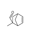 (1S,4S,5R)-5-methylbicyclo[2.2.1]hept-2-ene-5-carbaldehyde Structure