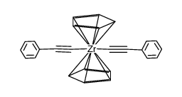 bis(phenylethynyl)zirconocene Structure