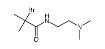 N-(2-(dimethylamino)ethyl)-2-bromoisobutyramide结构式