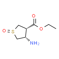 3-Thiophenecarboxylicacid,4-aminotetrahydro-,ethylester,1-oxide,(3alpha,4alpha)- picture