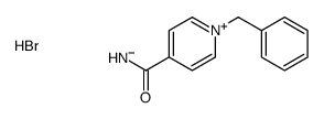 1-benzylpyridin-1-ium-4-carboxamide,bromide结构式