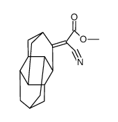 Diamantylidencyanessigsaeuremethylester结构式