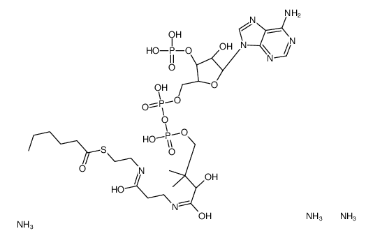 己酰基辅酶A(铵盐)图片