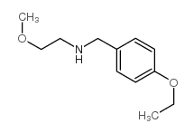 N-(4-ETHOXYBENZYL)-2-METHOXYETHANAMINE结构式