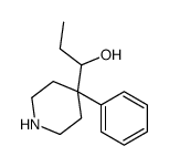 alpha-ethyl-4-phenylpiperidine-4-methanol结构式