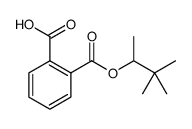 1,2-Benzenedicarboxylic acid, 1-(1,2,2-trimethylpropyl) ester结构式