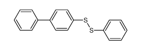 4-phenyldiphenyldisulfide Structure