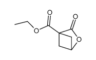 3-oxo-2-oxa-bicyclo[2.1.1]hexane-4-carboxylic acid ethyl ester结构式