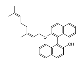 (R)-(+)-binaphthol mononeryl ether结构式