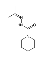 piperidine-1-carboxylic acid isopropylidenehydrazide Structure