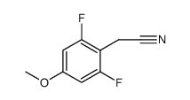 2,6-DIFLUORO-4-METHOXYPHENYLACETONITRILE picture