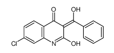 (3E)-7-chloro-3-[hydroxy(phenyl)methylidene]-1H-quinoline-2,4-dione Structure