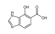 4-hydroxy-1H-benzimidazole-5-carboxylic acid Structure