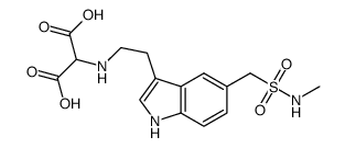 3-[2-(dicarboxymethylamino)ethyl]-N-methyl-1H-indole-5-methanesulfonamide结构式