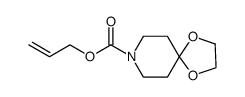 1,4-Dioxa-8-azaspiro[4.5]decane-8-carboxylic acid, 2-propen-1-yl ester Structure