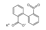 2'-nitro-2-biphenylcarboxylic acid potassium salt Structure