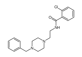 N-[2-(4-Benzyl-piperazin-1-yl)-ethyl]-2-chloro-benzamide Structure