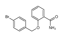 2-(4-bromobenzyloxy)benzamide结构式