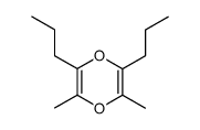 2.6-Dimethyl-3.5-dipropyl-dioxadien-(1.4) Structure