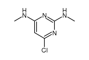 6-chloro-N2,N4-dimethyl-pyrimidine-2,4-diamine Structure