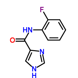 N-(2-Fluorophenyl)-1H-imidazole-4-carboxamide Structure