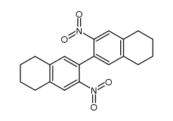 3,3'-dinitro-5,6,7,8,5',6',7',8'-octahydro-[2,2']binaphthyl Structure