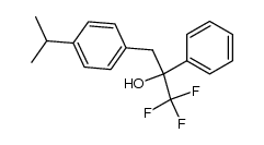 1,1,1-trifluoro-3-(4-isopropylphenyl)-2-phenylpropan-2-ol Structure